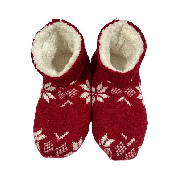 LAUREN RALPH LAUREN SNOWFLAKE SLIPPER SOCKS - Picture 4 of 5